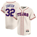 Kooe T.Rangers #32 Evan Carter Player Cream 2026 City Connect Premier Stitched Stitched Jerseys