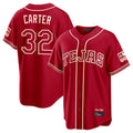 Kooe T.Rangers #32 Evan Carter Player Red 2026 City Connect Stitched Jerseys