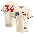Kooe T.Rangers #34 Nolan Ryan Player Cream City Connect Limited Cream Stitched Jerseys
