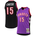Kooe T.Raptors #15 Vince Carter Mitchell & Ness Purple 19992000 Hardwood Classics Authentic Jerseys