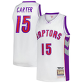 Kooe T.Raptors #15 Vince Carter Mitchell & Ness White 2000 All-Star Game Authentic Jerseys