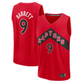 Kooe T.Raptors #9 RJ Barrett Red Fast Break Jerseys - Icon Edition