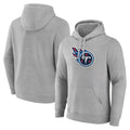 Kooe T.Titans Light Gray LOGO Pullover Hoodies Home Game Blank Player Stitched Jerseys