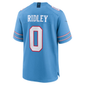 Kooe T.Titans #0 Calvin Ridley Light Blue Game Stitched Jerseys