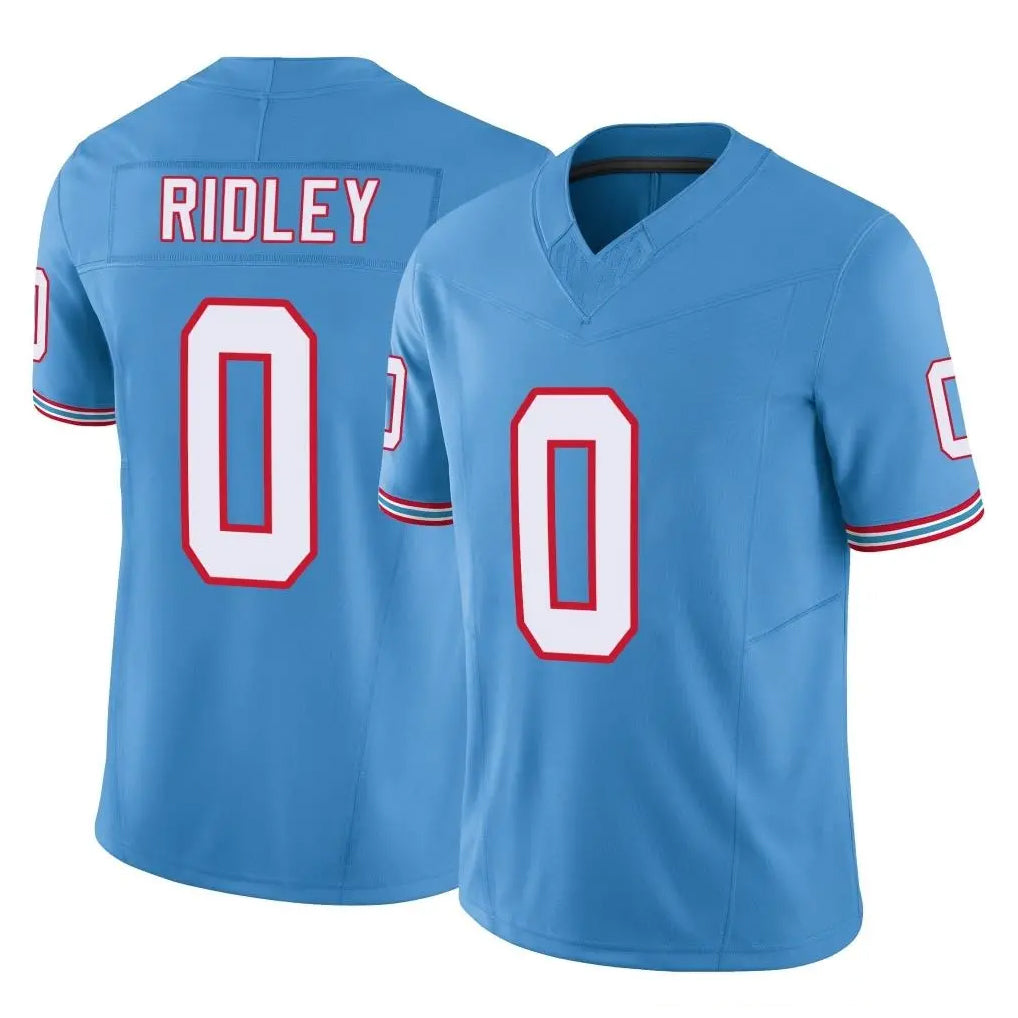Kooe T.Titans #0 Calvin Ridley Player Light Blue Limited Vapor F.U.S.E. Home Game Stitched Jerseys