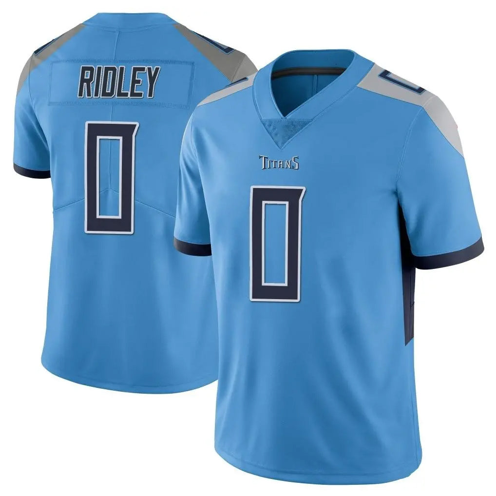 Kooe T.Titans #0 Calvin Ridley Player Light Blue Limited Vapor Untouchable Home Game Stitched Jerseys