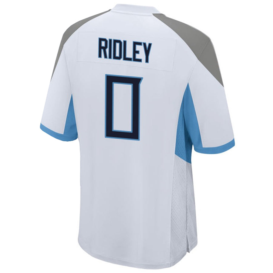 Kooe T.Titans #0 Calvin Ridley Player White Home Game Stitched Jerseys