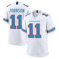 Kooe T.Titans #11 Jermaine Johnson II Player White 2026 Game Home Stitched Jerseys