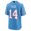 Kooe T.Titans #14 Carnell Tate Light Blue 2026 Draft First Round Pick No. 4 Team Game Stitched Jerseys