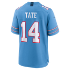 Kooe T.Titans #14 Carnell Tate Light Blue 2026 Draft First Round Pick No. 4 Team Game Stitched Jerseys