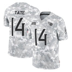 Kooe T.Titans #14 Carnell Tate Player Arctic Camo Limited Salute to Service Home Game Stitched Jerseys