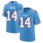 Kooe T.Titans #14 Carnell Tate Player Light Blue 2026 Game Home Stitched Jerseys