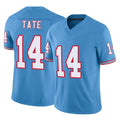 Kooe T.Titans #14 Carnell Tate Player Light Blue Limited Vapor F.U.S.E. Home Game Stitched Jerseys