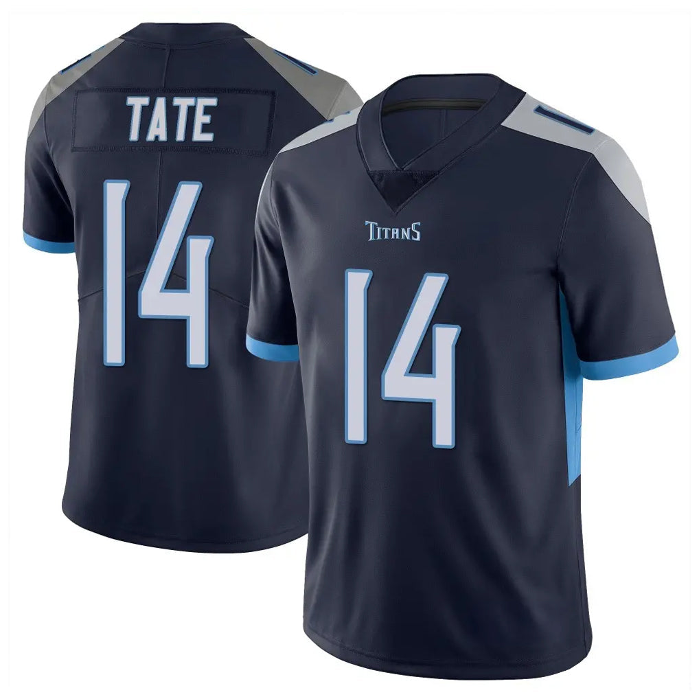 Kooe T.Titans #14 Carnell Tate Player Navy Limited Vapor Untouchable Home Game Stitched Jerseys