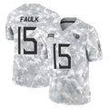 Kooe T.Titans #15 Keldric Faulk Player Arctic Camo Limited Salute to Service Home Game Stitched Jerseys