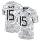 Kooe T.Titans #15 Keldric Faulk Player Arctic Camo Limited Salute to Service Home Game Stitched Jerseys