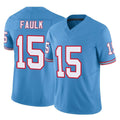 Kooe T.Titans #15 Keldric Faulk Player Light Blue Limited Vapor F.U.S.E. Home Game Stitched Jerseys