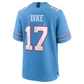 Kooe T.Titans #17 Chimere Dike Light Blue Team Game Stitched Jerseys