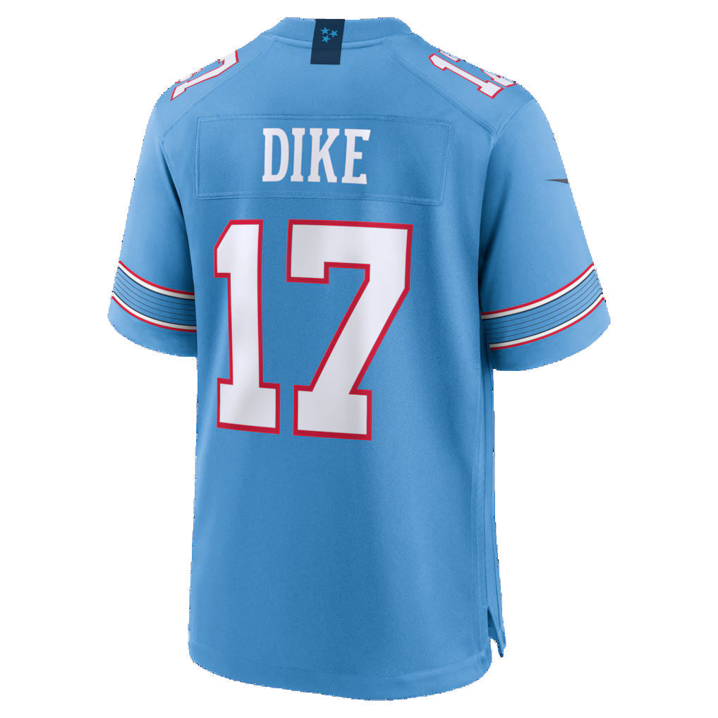 Kooe T.Titans #17 Chimere Dike Light Blue Team Game Stitched Jerseys