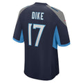 Kooe T.Titans #17 Chimere Dike Navy Team Game Stitched Jerseys