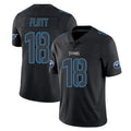 Kooe T.Titans #18 Cor'Dale Flott Player Black Impact Limited Home Game Stitched Jerseys