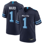 Kooe T.Titans #1 Cameron Ward Navy 2026 Rivalries Collection Game Stitched Jerseys