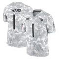 Kooe T.Titans #1 Cameron Ward Player Arctic Camo Limited Salute to Service Home Game Stitched Jerseys