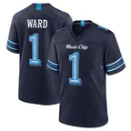 Kooe T.Titans #1 Cameron Ward Player Navy 2026 Rivalries Collection Home Game Stitched Jerseys