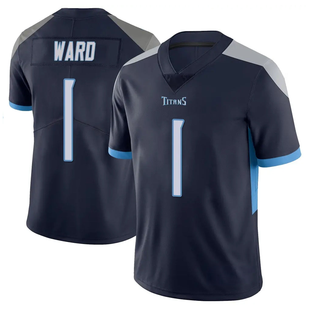 Kooe T.Titans #1 Cameron Ward Player Navy Limited Vapor Untouchable Home Game Stitched Jerseys