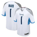 Kooe T.Titans #1 Cameron Ward Player White Game Stitched Jerseys