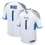 Kooe T.Titans #1 Cameron Ward Player White Game Stitched Jerseys