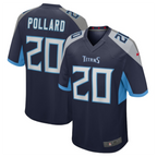 Kooe T.Titans #20 Tony Pollard Navy Game Player Jersey Stitched Jerseys