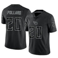 Kooe T.Titans #20 Tony Pollard Player Black RFLCTV Limited Stitched Jerseys