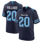 Kooe T.Titans #20 Tony Pollard Player Navy 2026 Rivalries Collection Home Game Stitched Jerseys