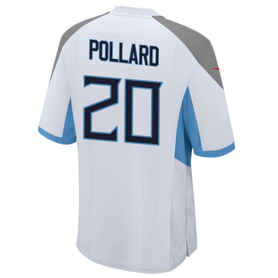 Kooe T.Titans #20 Tony Pollard Player White Home Game Stitched Jerseys