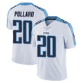 Kooe T.Titans #20 Tony Pollard Player White Limited Vapor Untouchable Home Game Stitched Jerseys