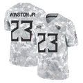 Kooe T.Titans #23 Kevin Winston Jr. Player Arctic Camo Limited Salute to Service Home Game Stitched Jerseys