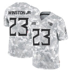 Kooe T.Titans #23 Kevin Winston Jr. Player Arctic Camo Limited Salute to Service Home Game Stitched Jerseys