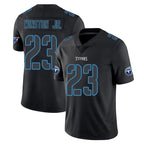 Kooe T.Titans #23 Kevin Winston Jr. Player Black Impact Limited Home Game Stitched Jerseys