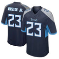 Kooe T.Titans #23 Kevin Winston Jr. Player Navy Home Game Stitched Jerseys
