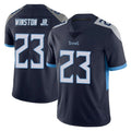 Kooe T.Titans #23 Kevin Winston Jr. Player Navy Limited Vapor Untouchable Home Game Stitched Jerseys