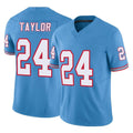 Kooe T.Titans #24 Alontae Taylor Player Light Blue Limited Vapor F.U.S.E. Home Game Stitched Jerseys