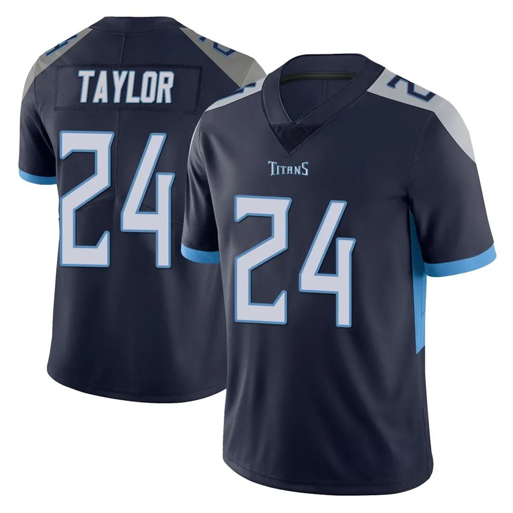 Kooe T.Titans #24 Alontae Taylor Player Navy Limited Vapor Untouchable Home Game Stitched Jerseys
