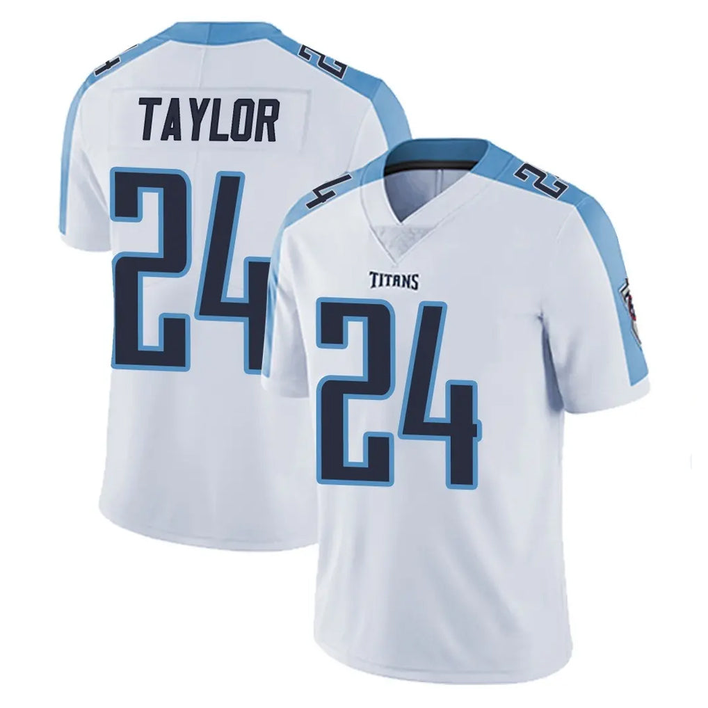 Kooe T.Titans #24 Alontae Taylor Player White Limited Vapor Untouchable Home Game Stitched Jerseys