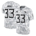 Kooe T.Titans #33 Cedric Gray Player Arctic Camo Limited Salute to Service Home Game Stitched Jerseys
