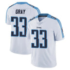 Kooe T.Titans #33 Cedric Gray Player White Limited Vapor Untouchable Home Game Stitched Jerseys
