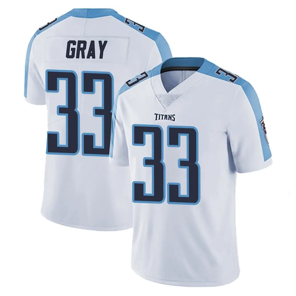 Kooe T.Titans #33 Cedric Gray Player White Limited Vapor Untouchable Home Game Stitched Jerseys