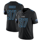 Kooe T.Titans #37 Amani Hooker Player Black Impact Limited Home Game Stitched Jerseys