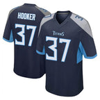 Kooe T.Titans #37 Amani Hooker Player Navy Home Game Stitched Jerseys