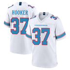 Kooe T.Titans #37 Amani Hooker Player White 2026 Game Home Stitched Jerseys